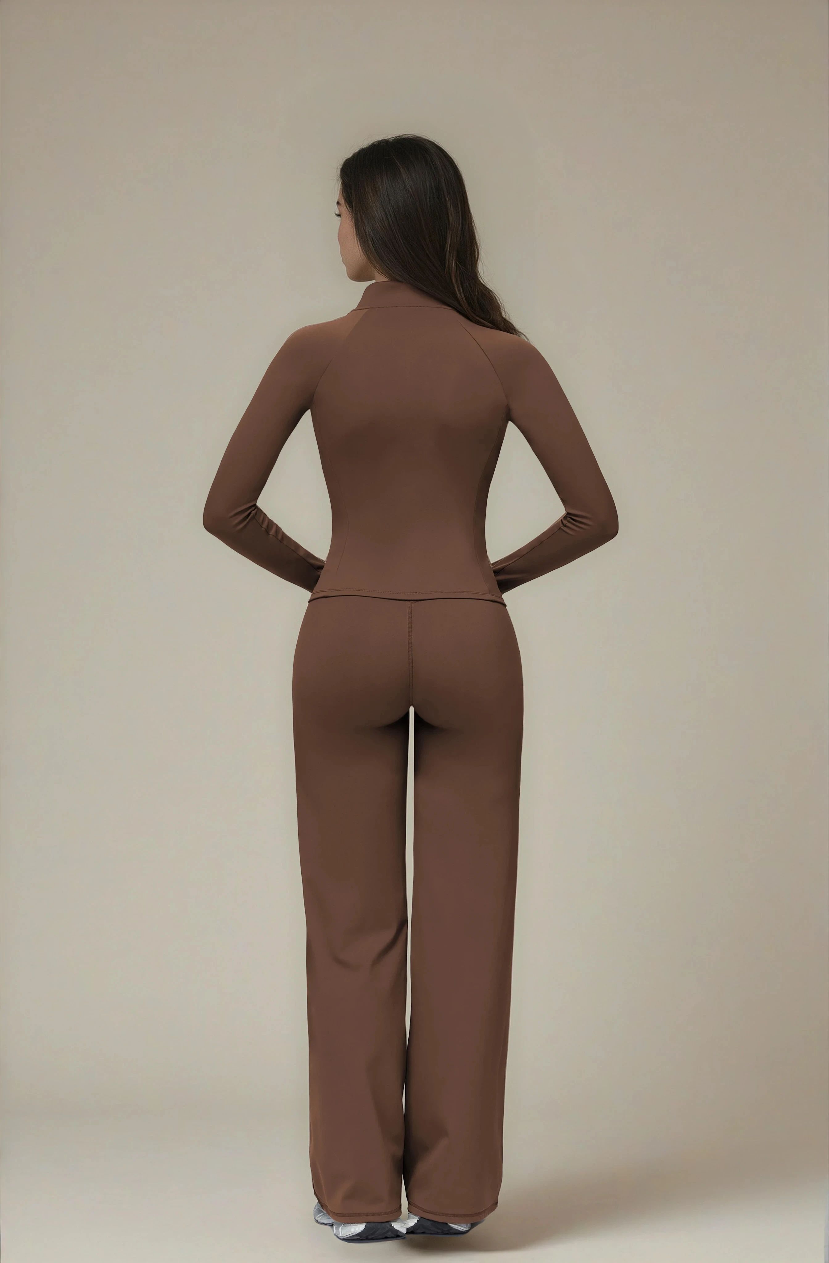 Legging Straight Softform™ - Brown - Joy Studio - Sportswear