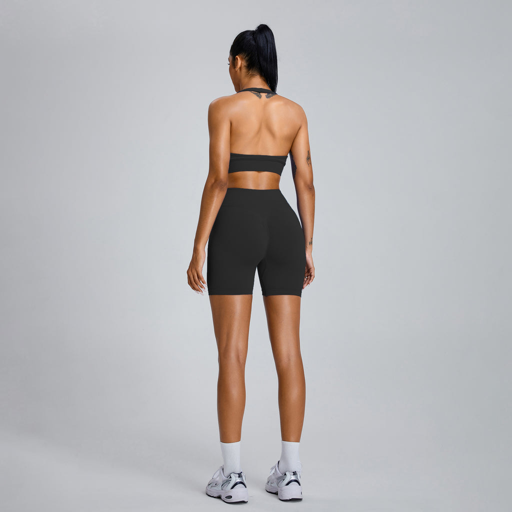 Short Low Sculpt Scrunch - Onyx - Joy Studio - Sportswear