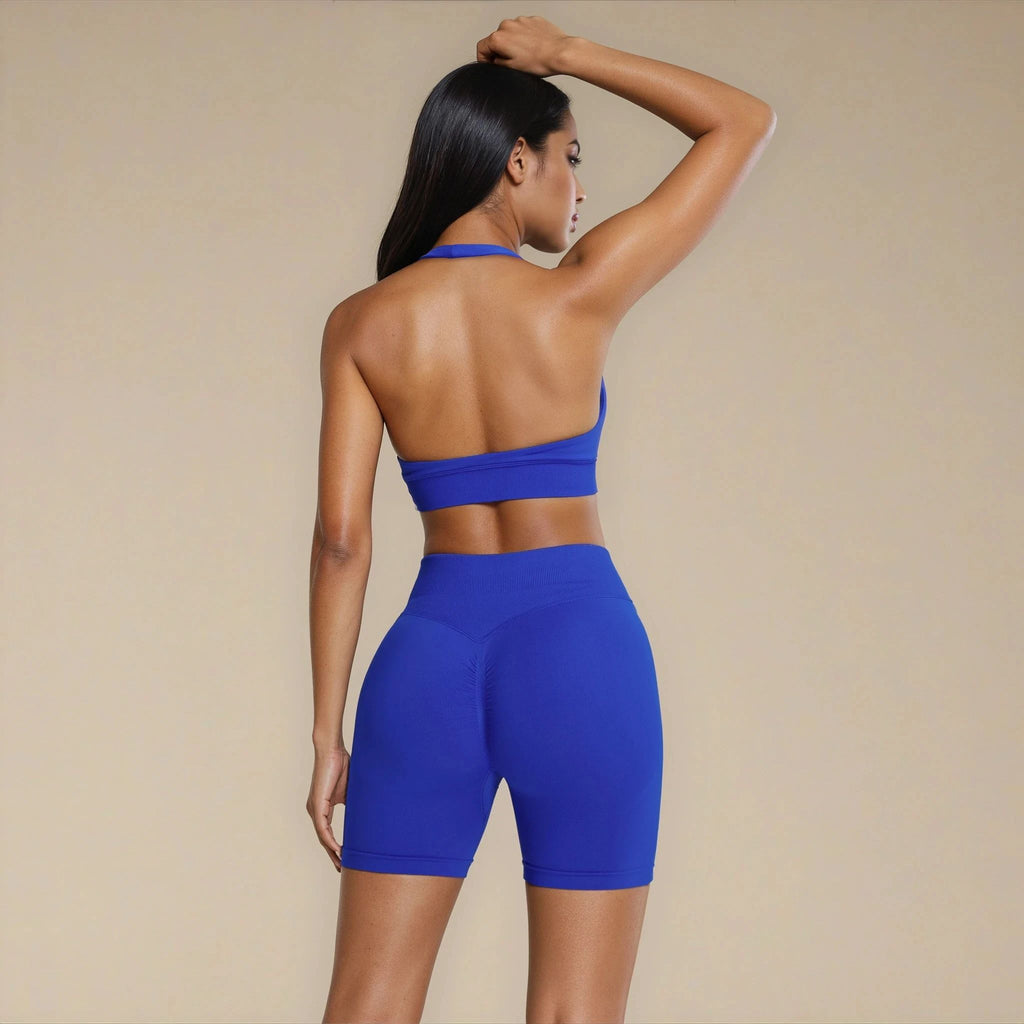Short Low Sculpt Scrunch - Cobalt - Joy Studio - Sportswear