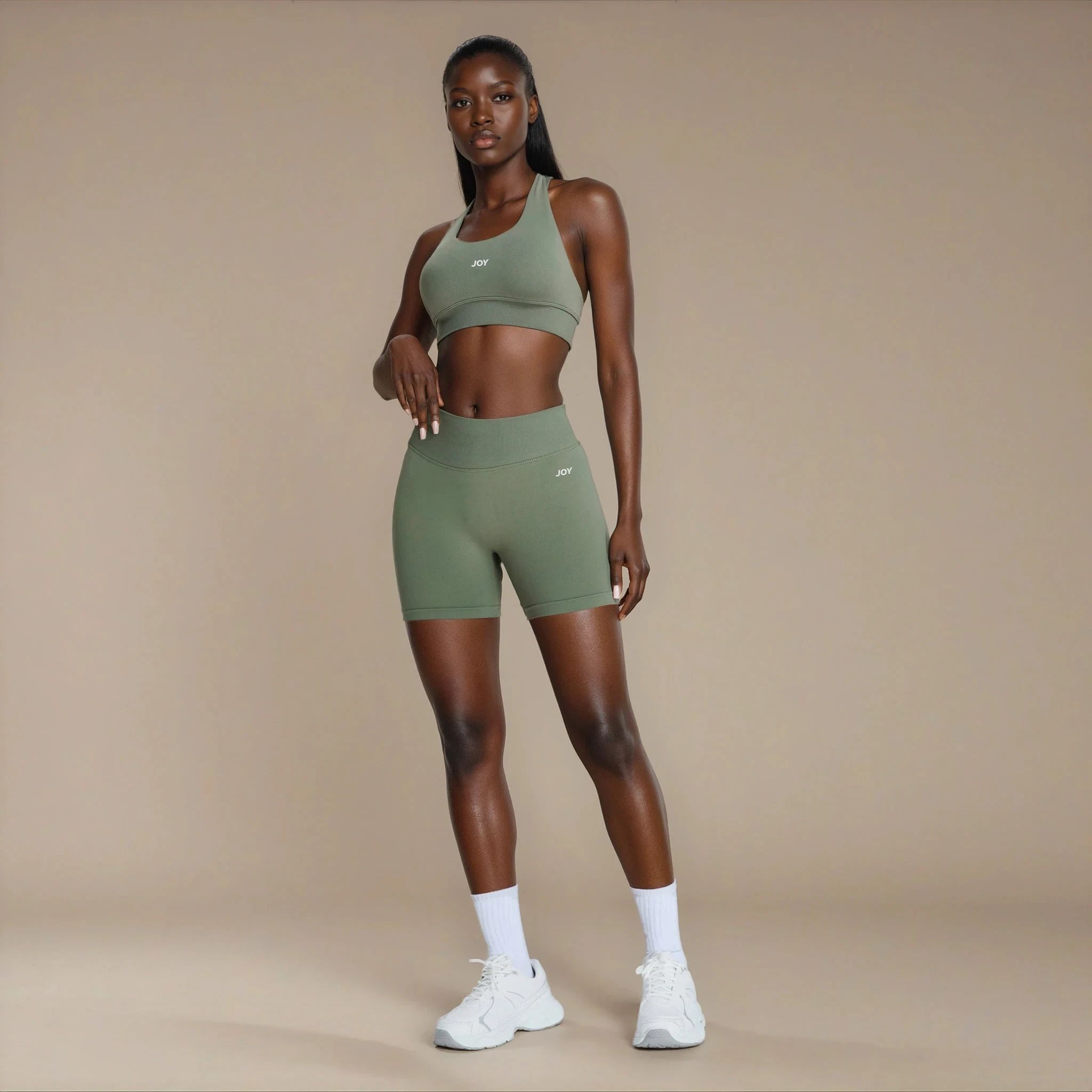 Short Low Sculpt Scrunch - Shark - Joy Studio - Sportswear