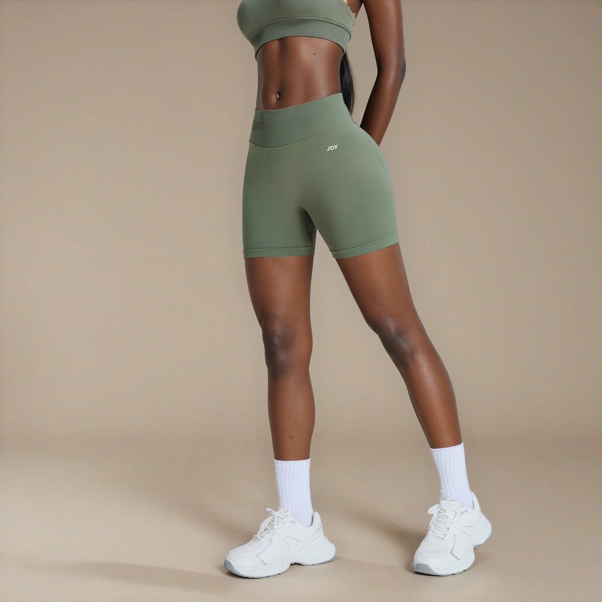 Short Low Sculpt Scrunch - Shark - Joy Studio - Sportswear