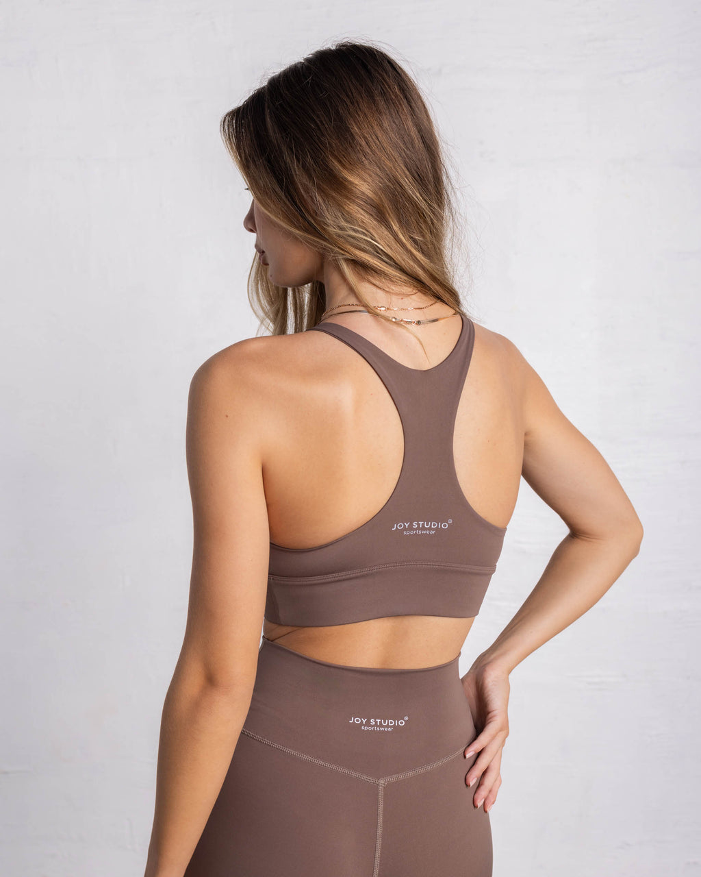 Brassière V Essential Sporty - Latte - Joy Studio - Premium Sportswear