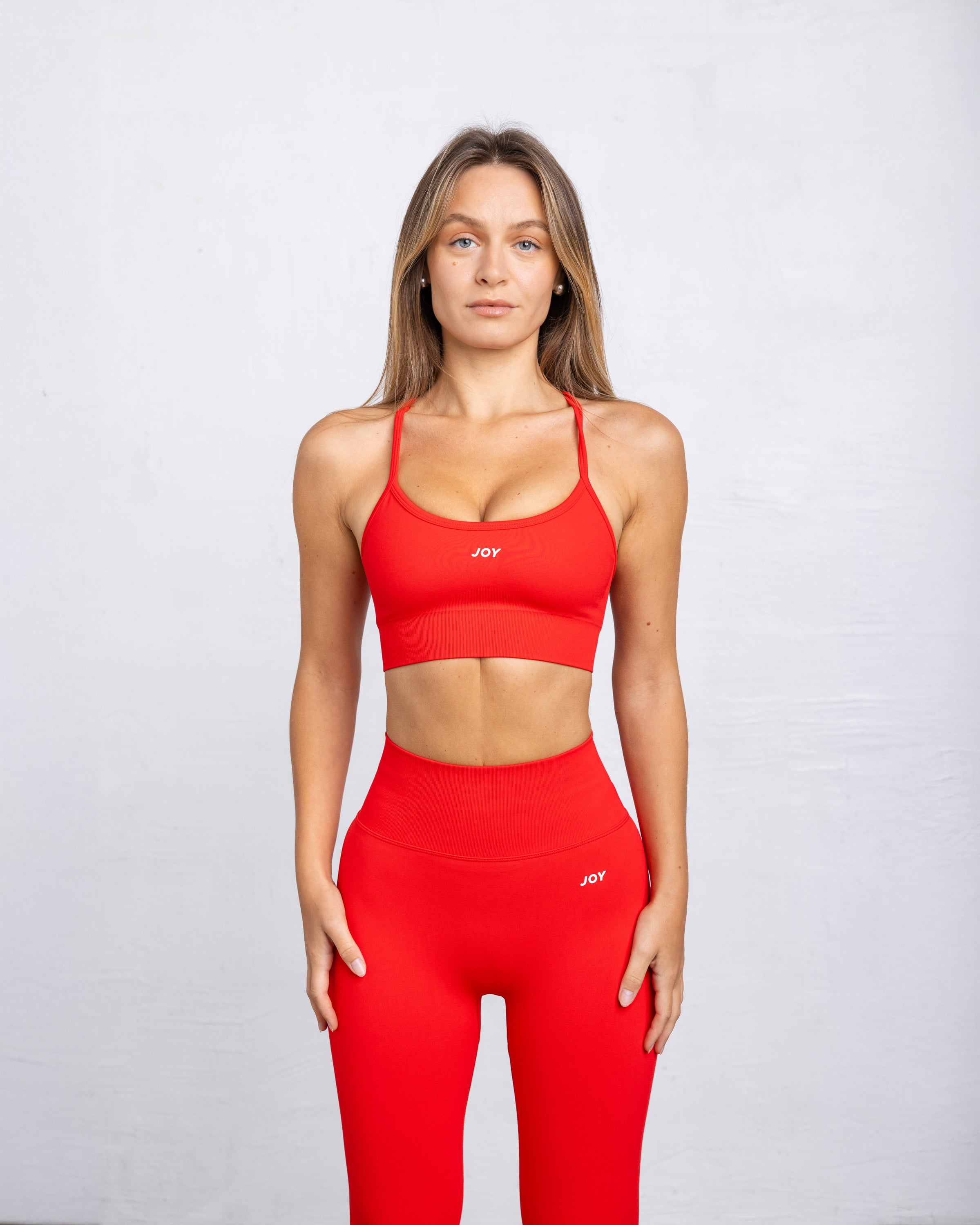 Brassière Sculpt Scrunch - Cherry - Joy Studio - Sportswear