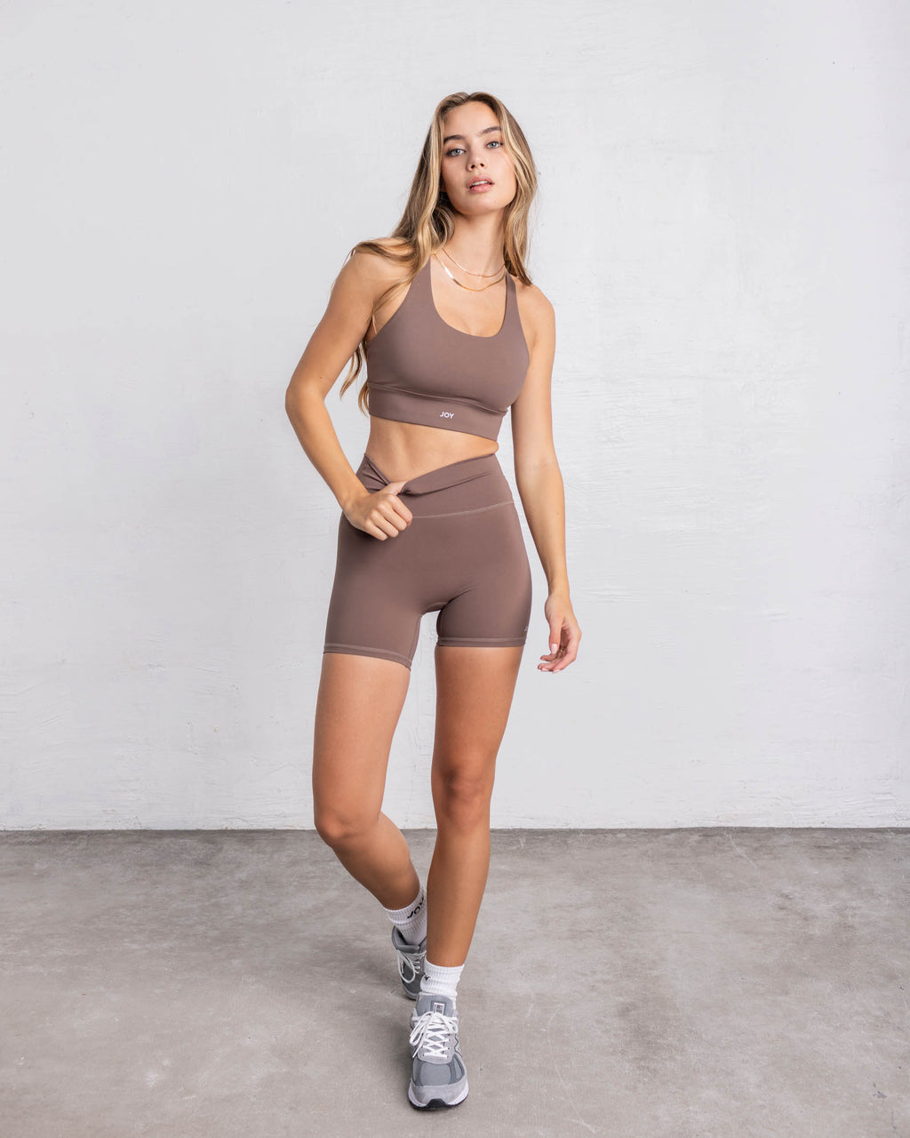 Short Essential Sporty - Latte - Joy Studio - Premium Sportswear