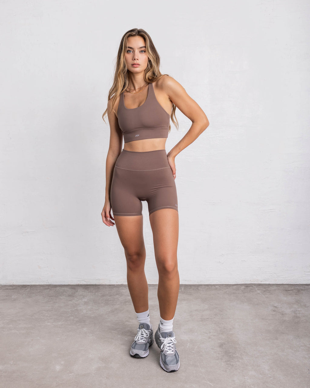 Short Essential Sporty - Latte - Joy Studio - Premium Sportswear