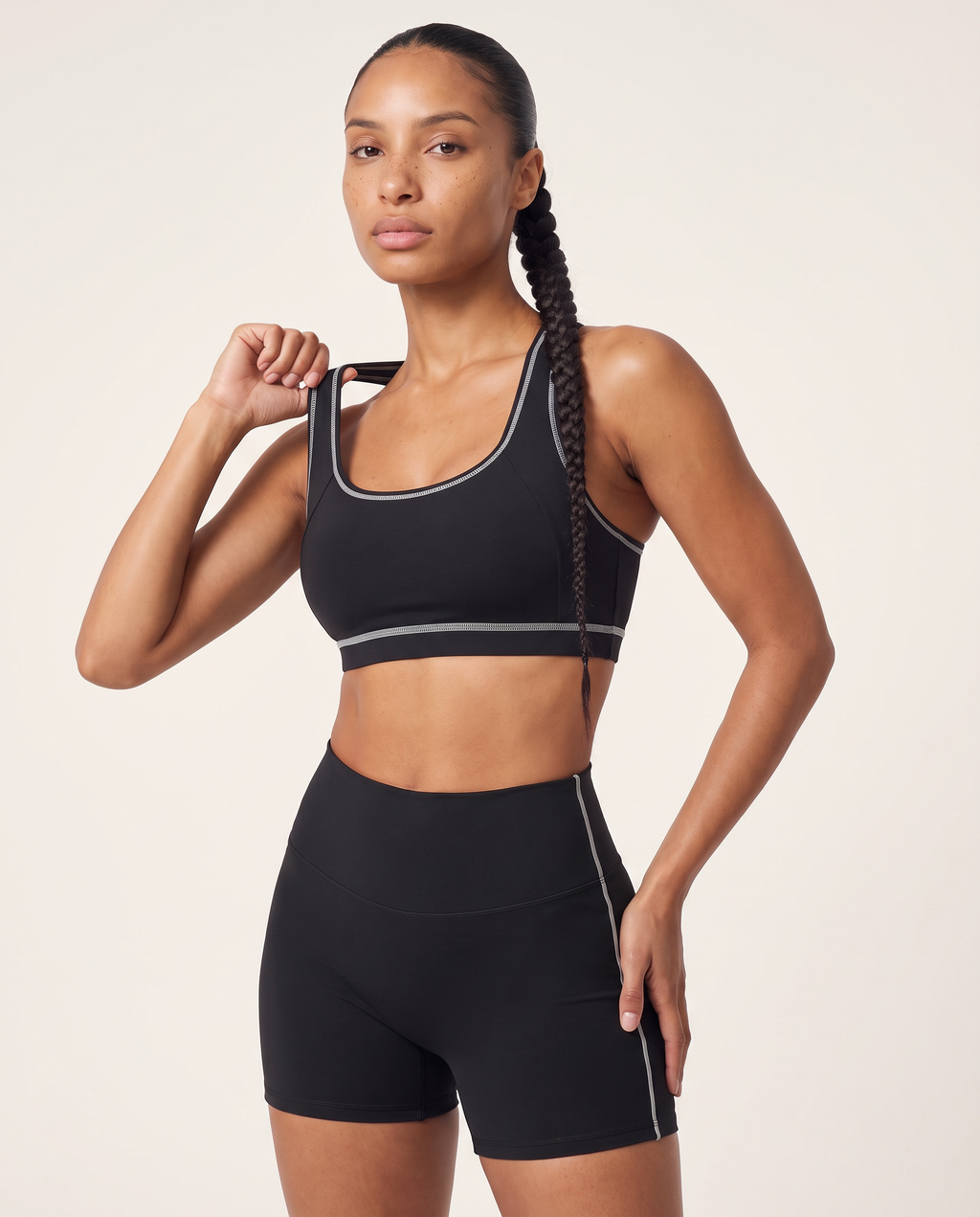 Brassière Racer Track - Onyx - Joy Studio - Sportswear