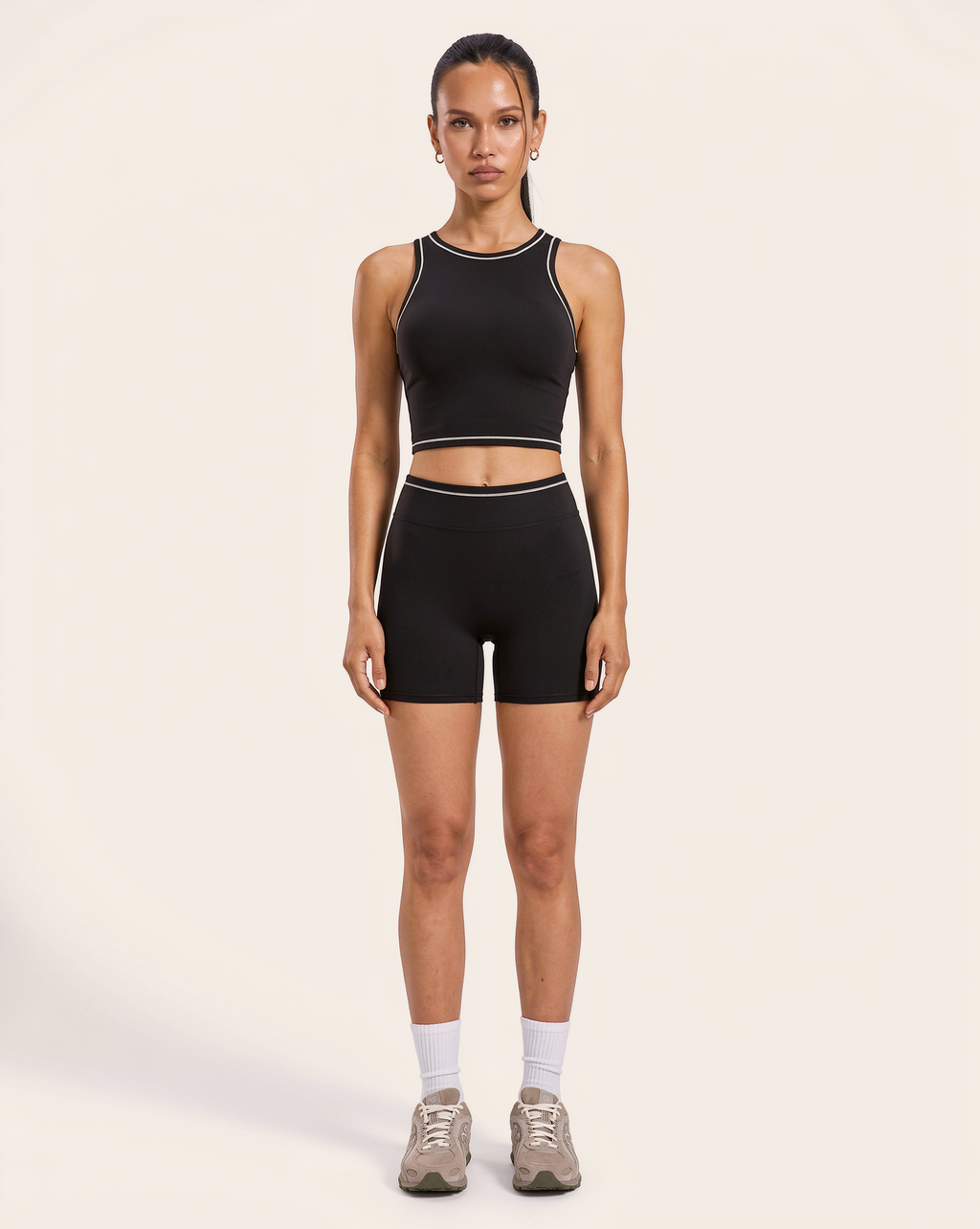 Brassière Varsity - Onyx