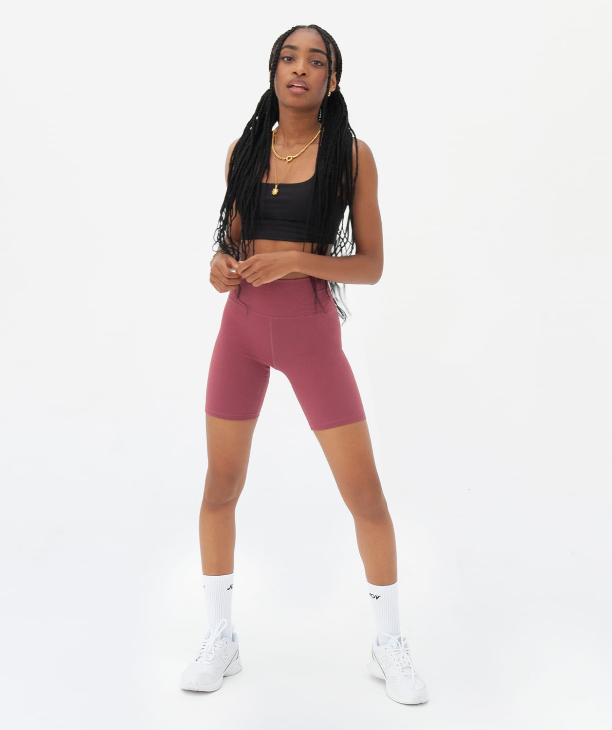 Short Soft Touch - Plum - Joy Studio - Premium Sportswear