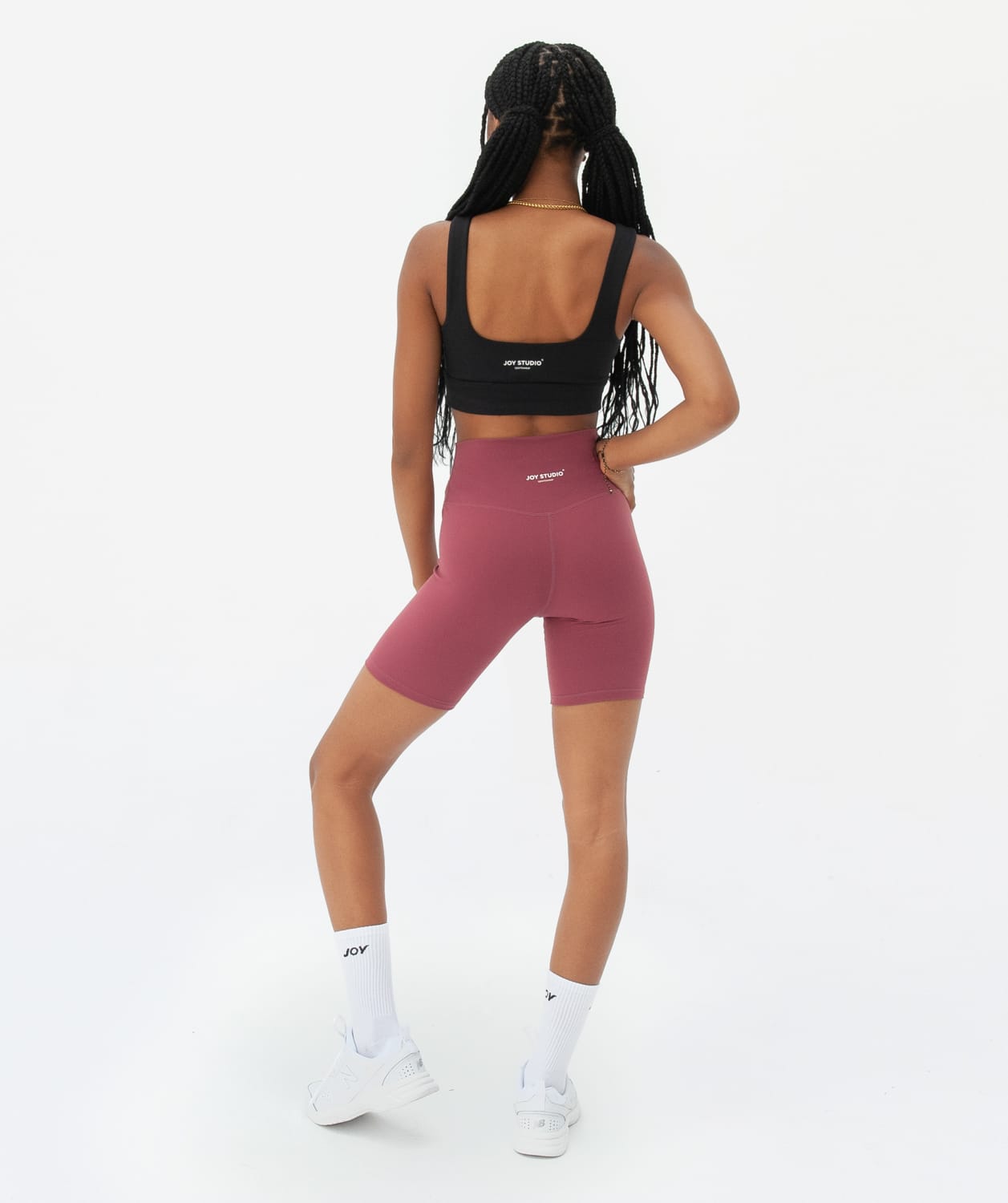 Short Soft Touch - Plum - Joy Studio - Premium Sportswear